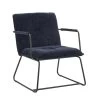 Fauteuil Hailey Donkerblauw Chenille - Stof - Blauw 1 Fauteuil Hailey Donkerblauw Chenille - Stof - Blauw -Beste Fauteuil Winkel 1000097055