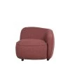 LABEL51 Fauteuil Livo Rechts - Winered - Boucle -Beste Fauteuil Winkel 1000097887