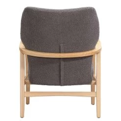 Fauteuil Mila - Stof - Antraciet -Beste Fauteuil Winkel 10200714 0900