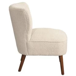 Fauteuil Lexi - Stof Teddy Crème -Beste Fauteuil Winkel 10200720 8000