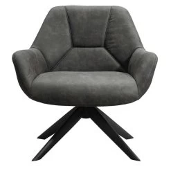 Fauteuil Mace - Stof - Grijs