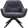Fauteuil Mace - Stof - Antraciet -Beste Fauteuil Winkel 10201166
