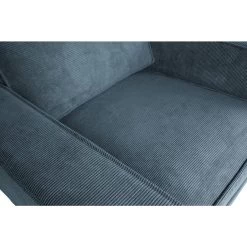 WOOOD Fauteuil Arwin - Staalblauw -Beste Fauteuil Winkel 10201961 9000