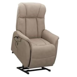 Relaxfauteuil Nebraska (sta -op) - Taupe -Beste Fauteuil Winkel 10205546 0811