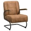 Fauteuil Ivar - Stof - Cognac -Beste Fauteuil Winkel 10207511