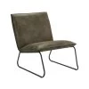 Fauteuil Cooper - Leatherlook - Olijfgroen -Beste Fauteuil Winkel 10207514