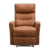 Relaxfauteuil Jackson - Stof - Cognac -Beste Fauteuil Winkel 10209884