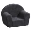 Kinderfauteuil Louise - Stof - Antraciet -Beste Fauteuil Winkel 12601280