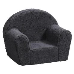 Kinderfauteuil Louise - Stof - Antraciet