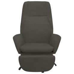 VidaXL Relaxstoel Met Voetensteun Fluweel Donkergrijs -Beste Fauteuil Winkel 135f2ac10b4b496c9cb8c73155c04741