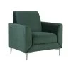 Beliani Fauteuil FENES - Groen Fluweel -Beste Fauteuil Winkel 1397419709