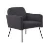 Beliani Fauteuil NARKEN - Grijs Fluweel 1 Beliani Fauteuil NARKEN - Grijs Fluweel -Beste Fauteuil Winkel 1632930661