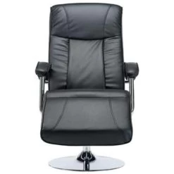 VidaXL Televisiefauteuil Kunstleer Zwart -Beste Fauteuil Winkel 1636448139 0103