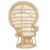 Beliani Fauteuil EMMANUELLE - Beige Rotan -Beste Fauteuil Winkel 1765612493