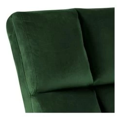 Sohome Fauteuil Wendolyn - Velvet - Groen -Beste Fauteuil Winkel 19514157a40445a38428dbe046b76da3