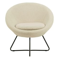 Sohome Fauteuil Kang - Teddy - Beige -Beste Fauteuil Winkel 1b62544f948a48b3b8565b79c2d63ffb