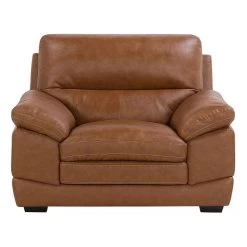 Beliani Fauteuil HORTEN - Bruin Kunstleer 9 Beliani Fauteuil HORTEN - Bruin Kunstleer -Beste Fauteuil Winkel 1d1c776cc6ed4f53aadacf4d59893f9c