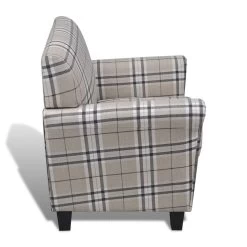 VidaXL Fauteuil Met Kussen Stof Crème -Beste Fauteuil Winkel 1f34dd9d49b64ae382a26678fb20112c