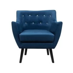Beliani Fauteuil DRAMMEN - Blauw Fluweel 9 Beliani Fauteuil DRAMMEN - Blauw Fluweel -Beste Fauteuil Winkel 2073ec31607b4fc1bfcff42f2bde1aa1