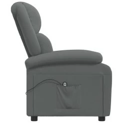 VidaXL Fauteuil Elektrisch Verstelbaar Stof Donkergrijs 71x90.5x96 Cm -Beste Fauteuil Winkel 234f198da0fc4693a5c5c931b3bb67a0