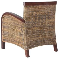 VidaXL Fauteuil Handgeweven Rattan -Beste Fauteuil Winkel 32a83c77ae0247d5ab391c67e3a109f0
