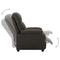 VidaXL Fauteuil Verstelbaar Elektrisch Stof Taupe 7 VidaXL Fauteuil Verstelbaar Elektrisch Stof Taupe -Beste Fauteuil Winkel 47c5decbe1d043a0aed0f80b99032e63