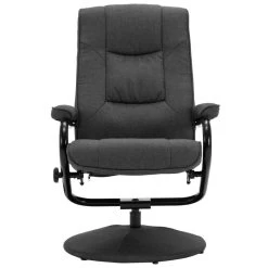VidaXL Fauteuil Verstelbaar Met Voetenbankje Stof Donkergrijs 9 VidaXL Fauteuil Verstelbaar Met Voetenbankje Stof Donkergrijs -Beste Fauteuil Winkel 50f1a56aa5464da881db44ee1c2103fc