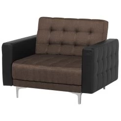 Beliani Fauteuil ABERDEEN - Bruin Polyester 9 Beliani Fauteuil ABERDEEN - Bruin Polyester -Beste Fauteuil Winkel 586efc786e5d4b358fd244443e280bce