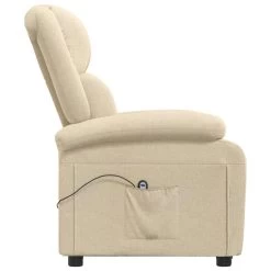 VidaXL Fauteuil Verstelbaar Elektrisch Stof Crèmekleurig 9 VidaXL Fauteuil Verstelbaar Elektrisch Stof Crèmekleurig -Beste Fauteuil Winkel 66e32f7769604de59282882b1a1f905a