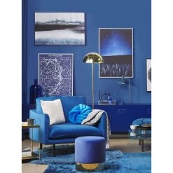 Beliani Fauteuil VINTERBRO - Blauw Fluweel 9 Beliani Fauteuil VINTERBRO - Blauw Fluweel -Beste Fauteuil Winkel 6cf053603ad545d1928d9d73aba6d8e0