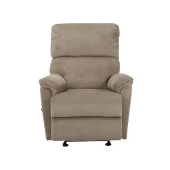Beliani TV-fauteuil EVERTON - Bruin Polyester -Beste Fauteuil Winkel 7d4f6fb03cf548bc917e4280a135703b