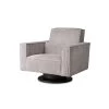 Draaifauteuil Stuttgart Met Armleuning - Ribcord - Lichtgrijs -Beste Fauteuil Winkel 81004592
