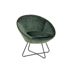 Fauteuil Forli - Fluweel - Groen -Beste Fauteuil Winkel 81020403 0700