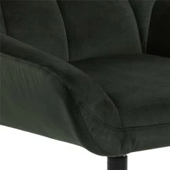 Fauteuil Devin - Stof - Donkergroen -Beste Fauteuil Winkel 81027721 0400