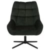 Fauteuil Devin - Stof - Donkergroen -Beste Fauteuil Winkel 81027721