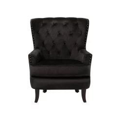 Beliani Fauteuil VIBORG - Zwart Fluweel 9 Beliani Fauteuil VIBORG - Zwart Fluweel -Beste Fauteuil Winkel 96bbf422216f4692a521c8300611f37e