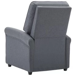 VidaXL Televisiefauteuil Stof Donkergrijs Fauteuil Tv-Stoel Leunstoel Zetel -Beste Fauteuil Winkel 96f19b28702648ca9aeab82926e23bd2