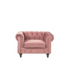 Beliani Fauteuil CHESTERFIELD - Roze Fluweel 8 Beliani Fauteuil CHESTERFIELD - Roze Fluweel -Beste Fauteuil Winkel 9dba52478b294214abbccd8b0f59e540
