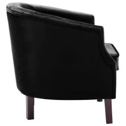 VidaXL Fauteuils Fluweel Zwart -Beste Fauteuil Winkel a911c699abf948c096a0c8fdd2713a9f