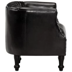 VidaXL Kuipstoel 62x58x65 Cm Echt Leer Zwart 9 VidaXL Kuipstoel 62x58x65 Cm Echt Leer Zwart -Beste Fauteuil Winkel b03f56a93c7342d8bd14826aa7803d3c