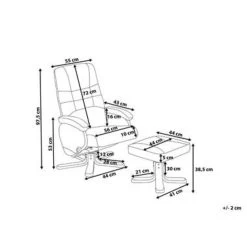 Beliani Massagestoel RELAXPRO - Beige Kunstleer 9 Beliani Massagestoel RELAXPRO - Beige Kunstleer -Beste Fauteuil Winkel bf881d01e5614c328da1230227dcb81e