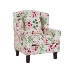 Beliani Fauteuil HAMAR - Beige Katoen, Polyester -Beste Fauteuil Winkel c8729a089b314c4d87699763acbb5807