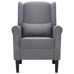 VidaXL Fauteuil Stof Donkergrijs Armstoel Stoel Fauteuils Leunstoel Zitstoel -Beste Fauteuil Winkel cec328a01c9343539585686239a64738