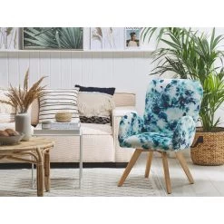 Beliani Fauteuil BJARN - Multicolor Polyester -Beste Fauteuil Winkel d18453b00e9948eabb82706ddc09cdf1