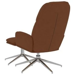 VidaXL Relaxstoel Met Voetenbank Kunstsuède Bruin -Beste Fauteuil Winkel d4619df8d3b3495cb987b1c68ebc6809