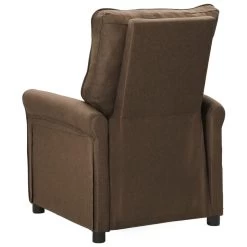VidaXL Recliner Stof Bruin -Beste Fauteuil Winkel e0e70b25929f48e7b5215bfcbff5db00