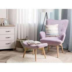 Beliani Fauteuil VEJLE - Paars Fluweel 7 Beliani Fauteuil VEJLE - Paars Fluweel -Beste Fauteuil Winkel e2e7ae79170147b9b811eb5de4db46bc