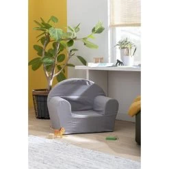 Kinderstoel Louis - Antraciet - 44x53x36 Cm -Beste Fauteuil Winkel sf 12601270 1011